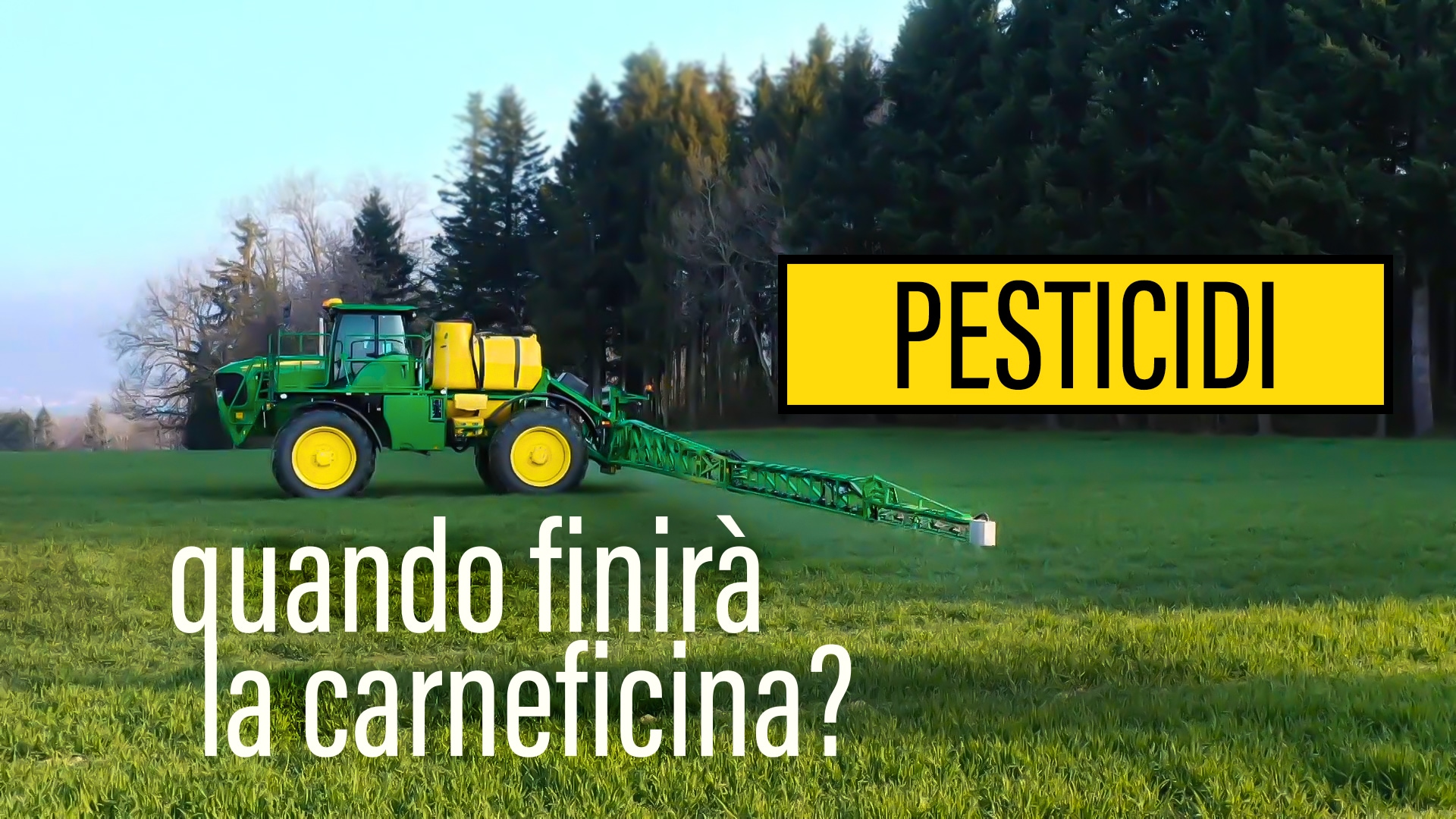 Pesticidi, quando finirà la carneficina?