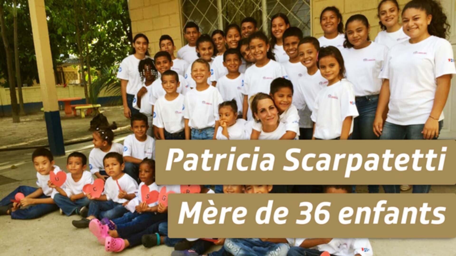 Patricia Scarpatetti - Mère de 36 enfants