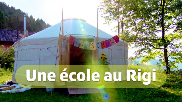 Une école au Rigi