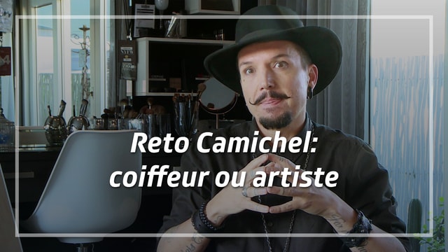 Reto Camichel - coiffeur ou artiste "what the fuck!"