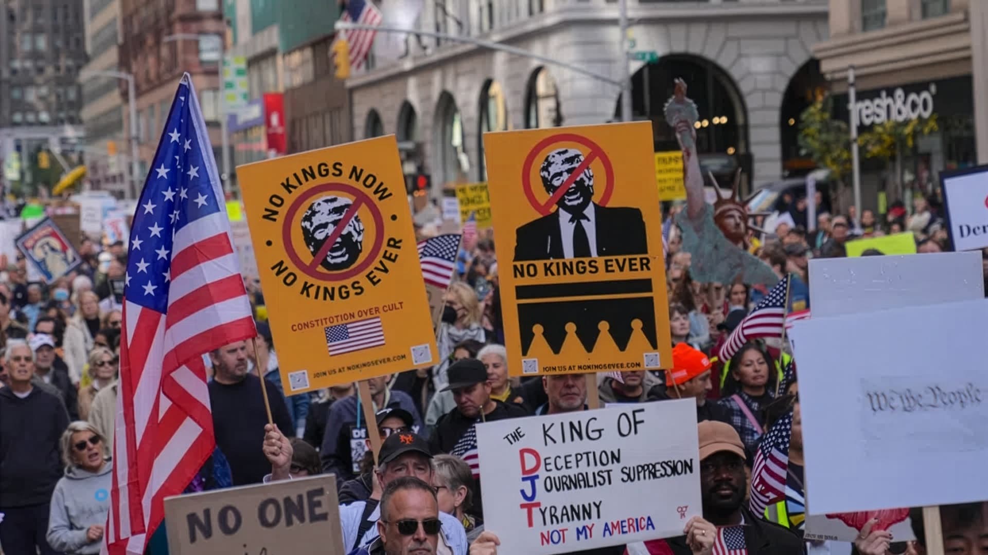 La démocratie sous pression