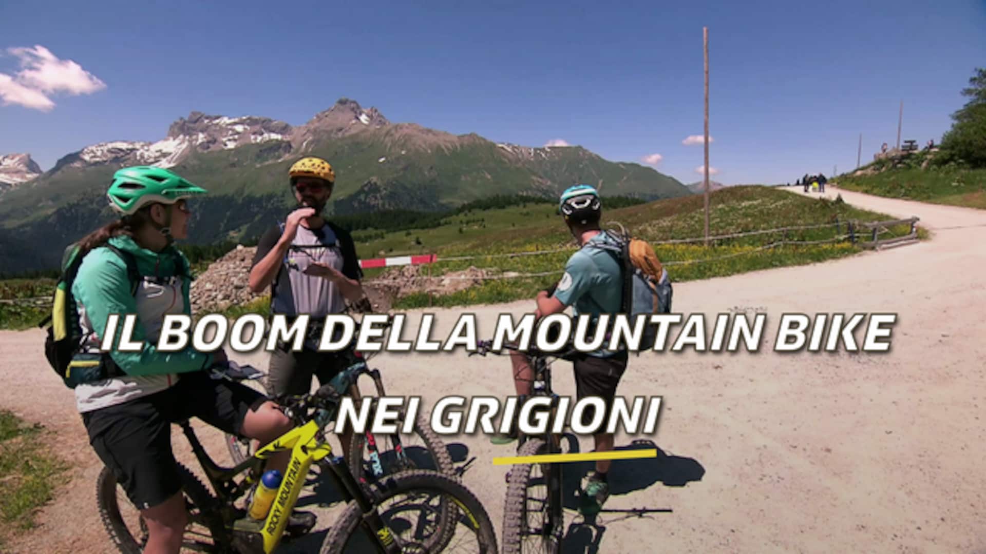 Il boom della mountain bike nei Grigioni