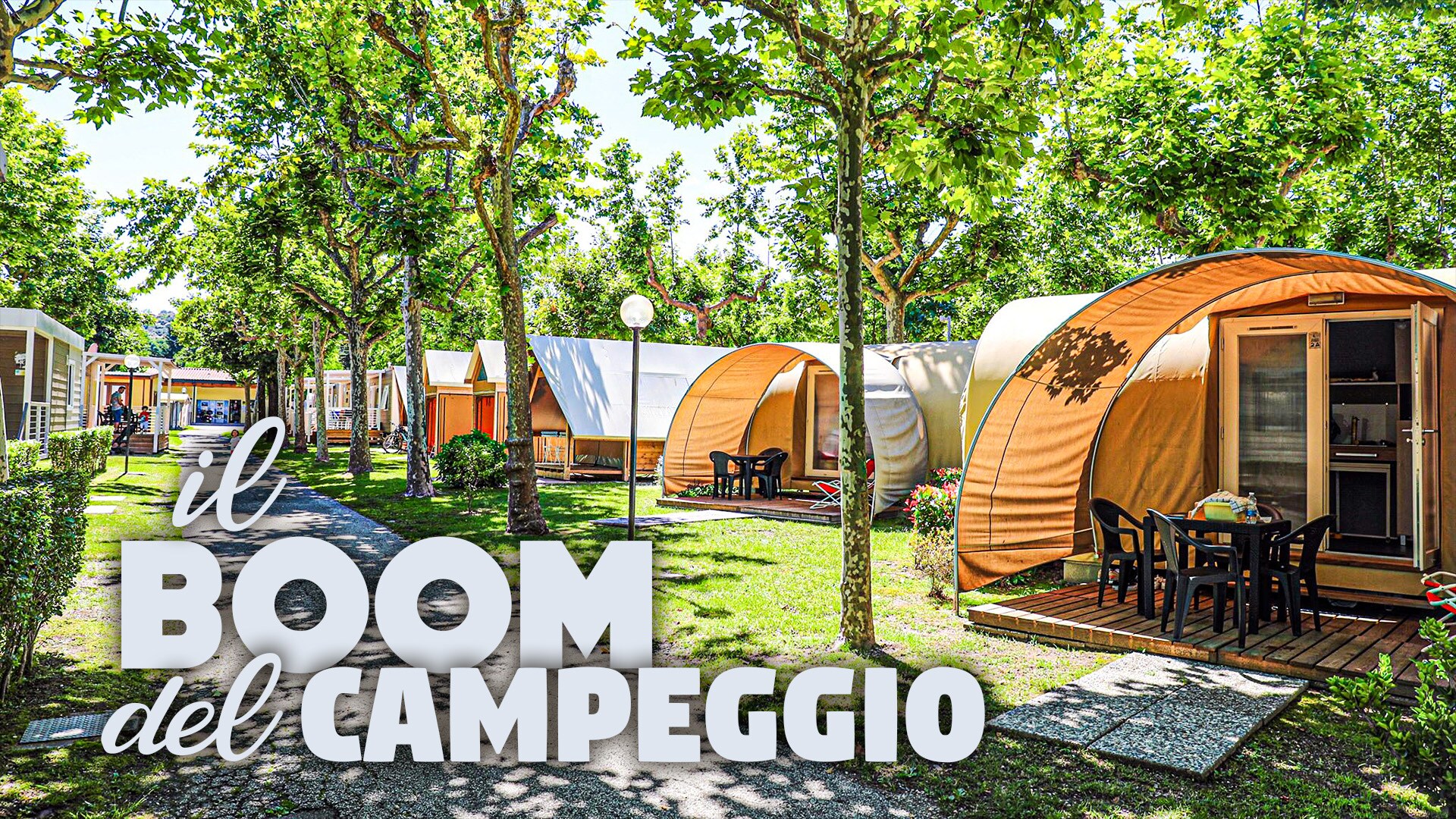 Il boom del campeggio