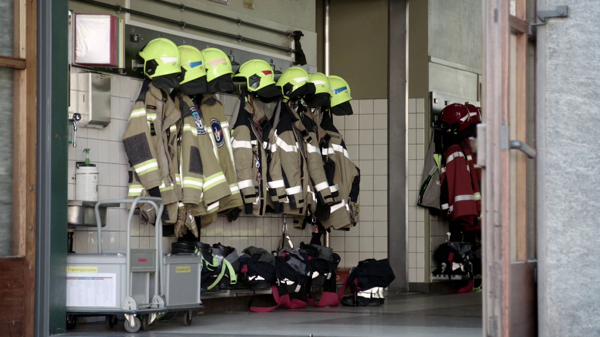 Chez les pompiers professionnels