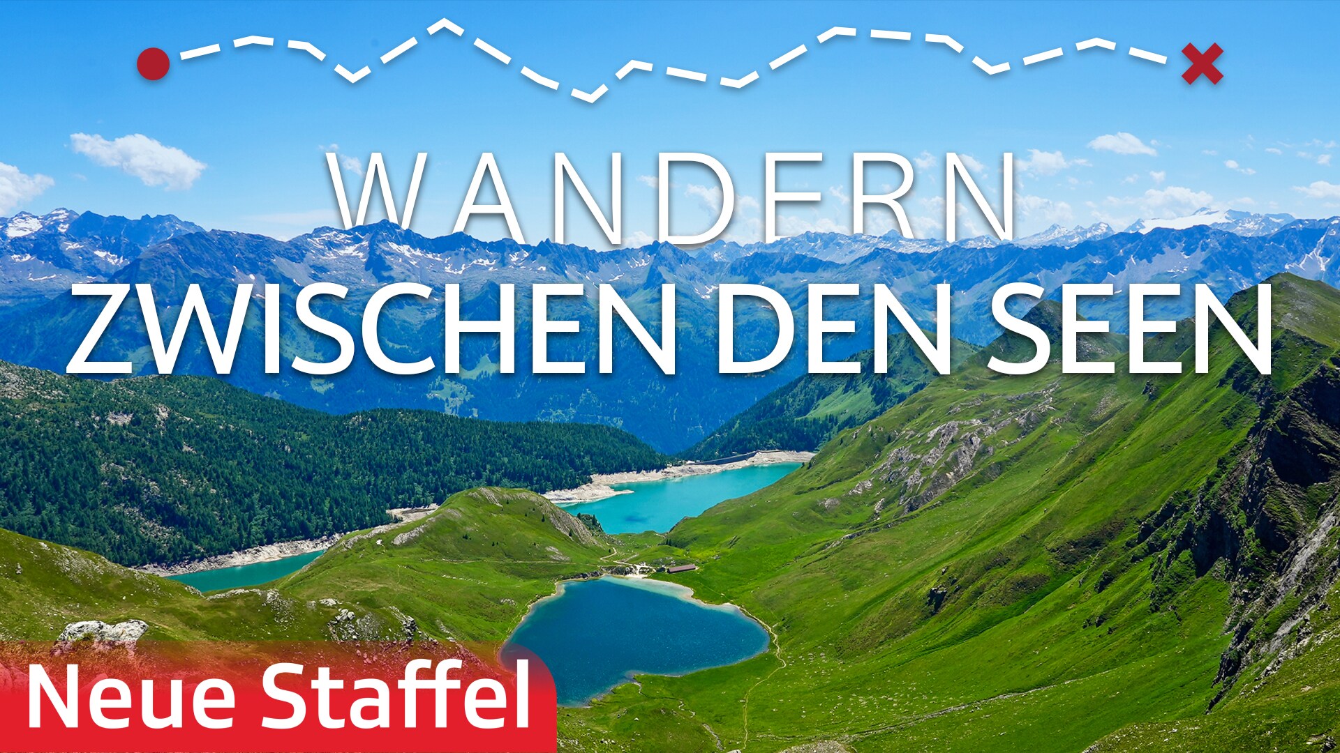 Wandern zwischen den Seen