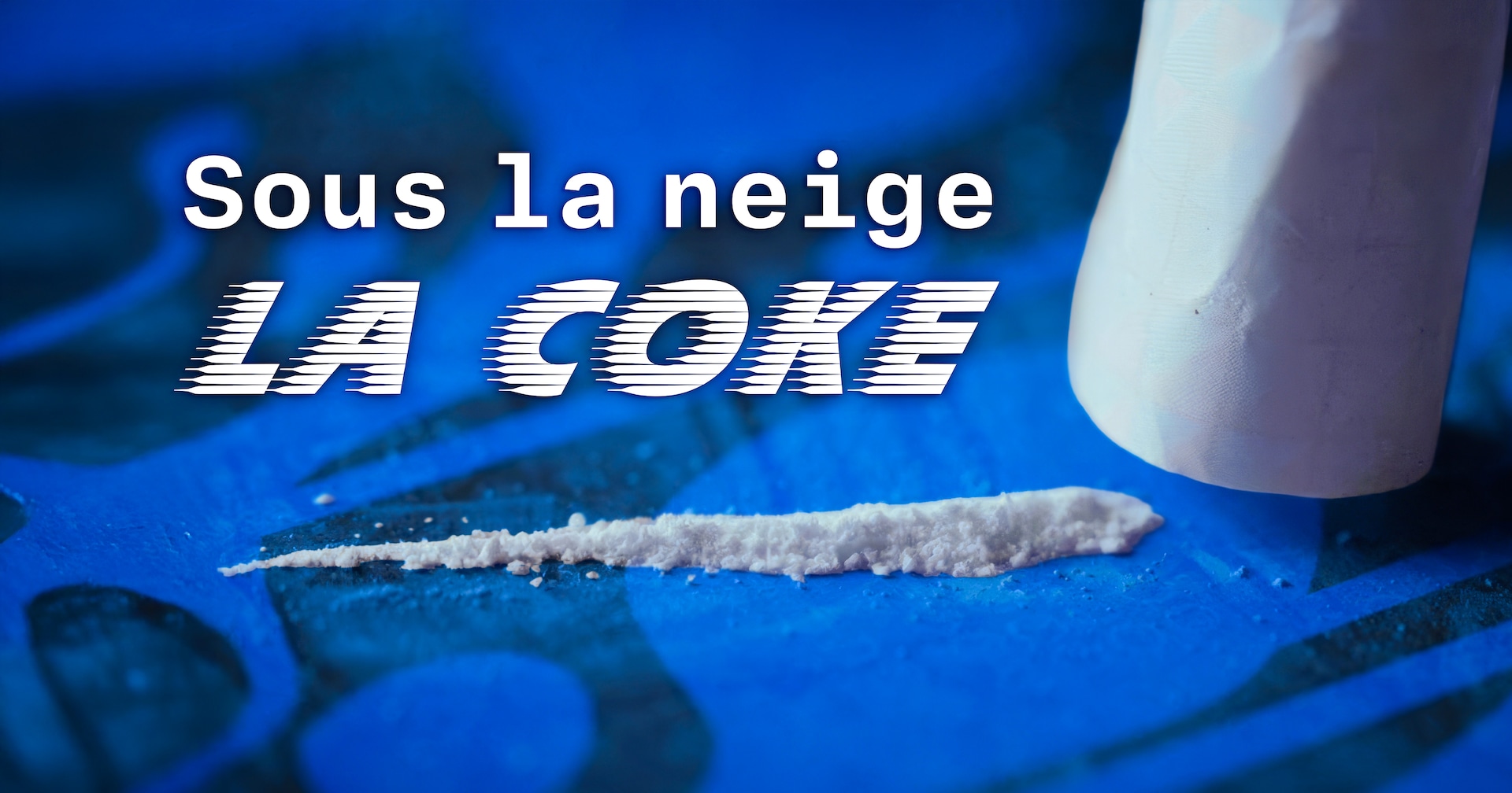 Sous la neige, la coke. 