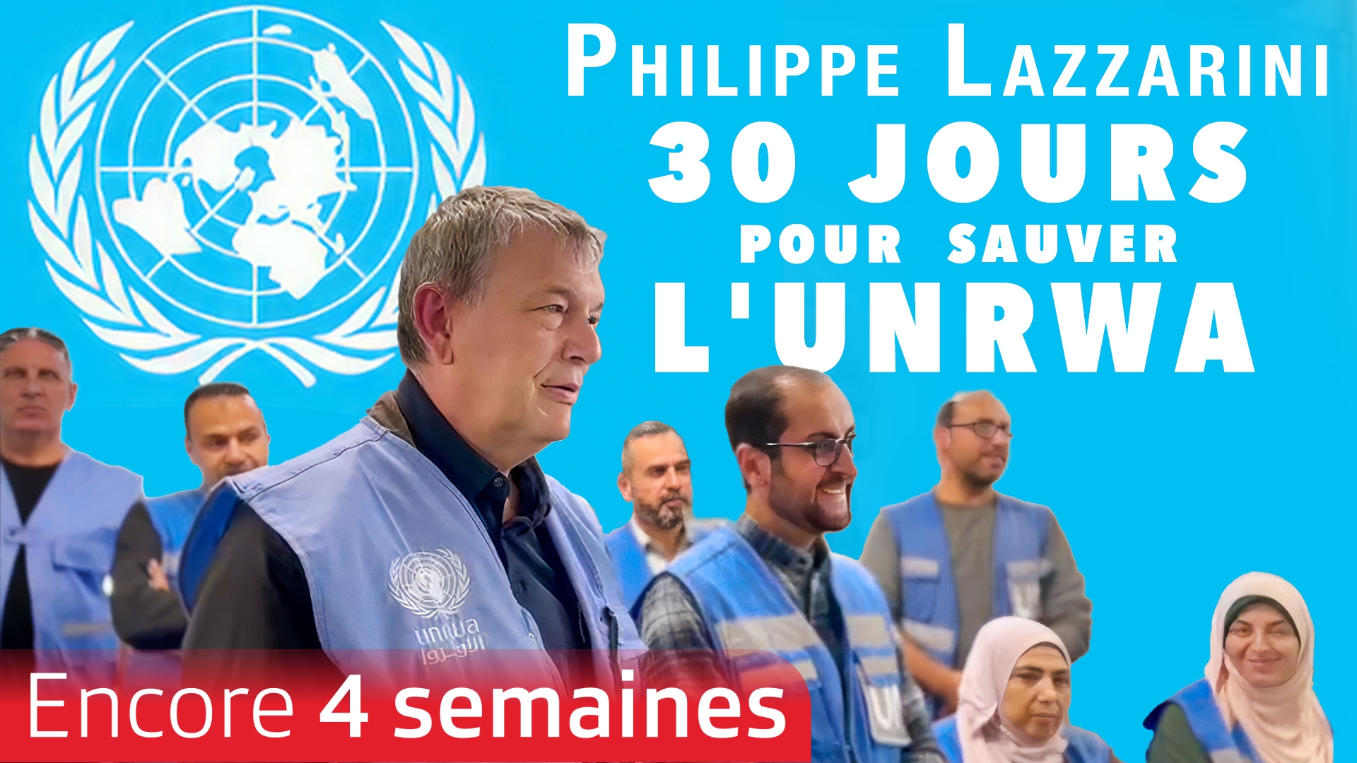 Philippe Lazzarini, 30 jours pour sauver l’UNRWA