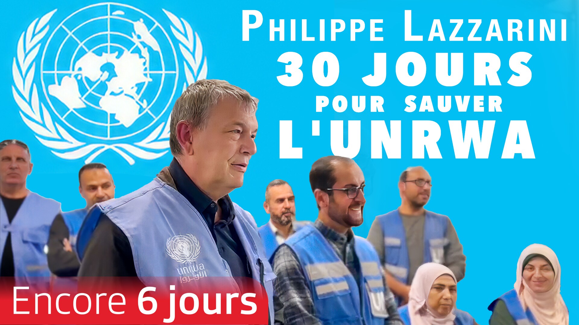 Philippe Lazzarini, 30 jours pour sauver l’UNRWA