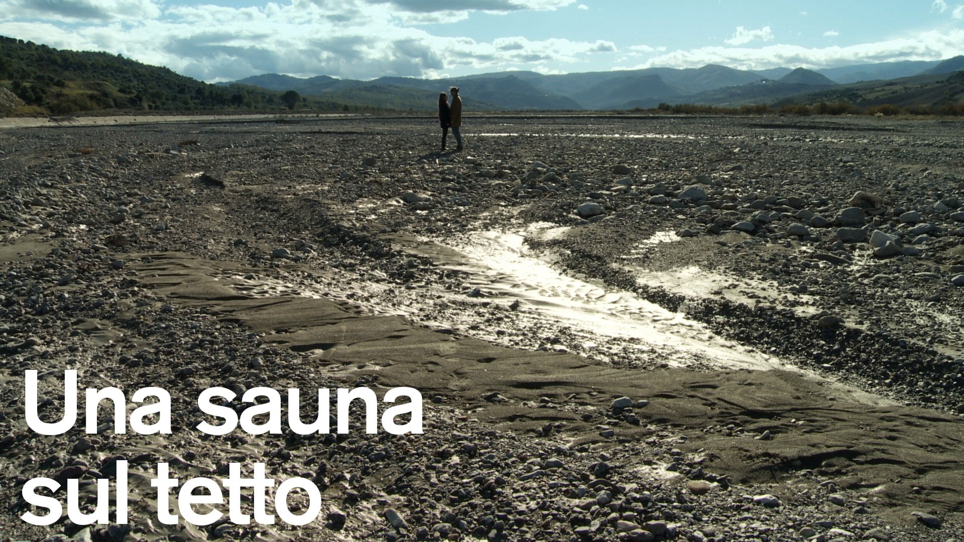 Una sauna sul tetto