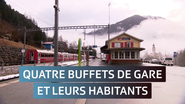 Quatre buffets de gare et leurs habitants