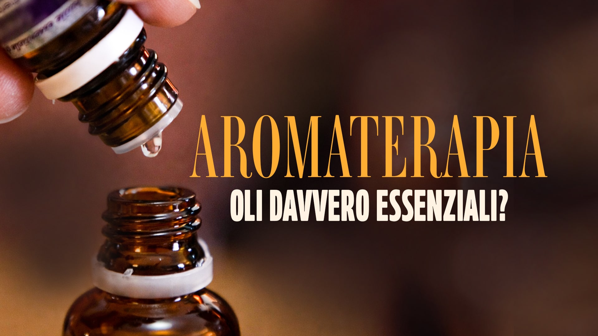 Aromaterapia: oli davvero essenziali?