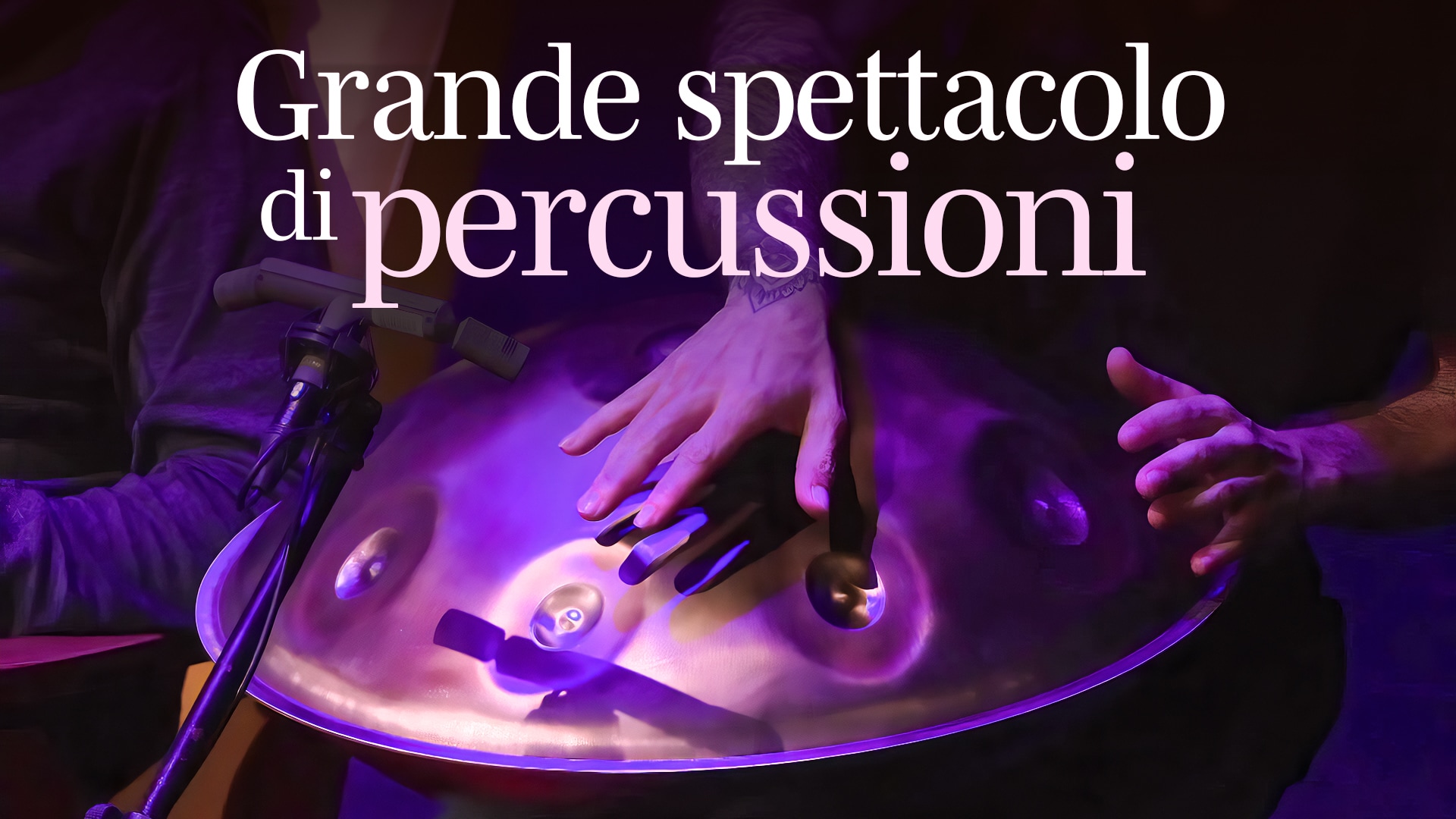 Grande spettacolo di percussioni