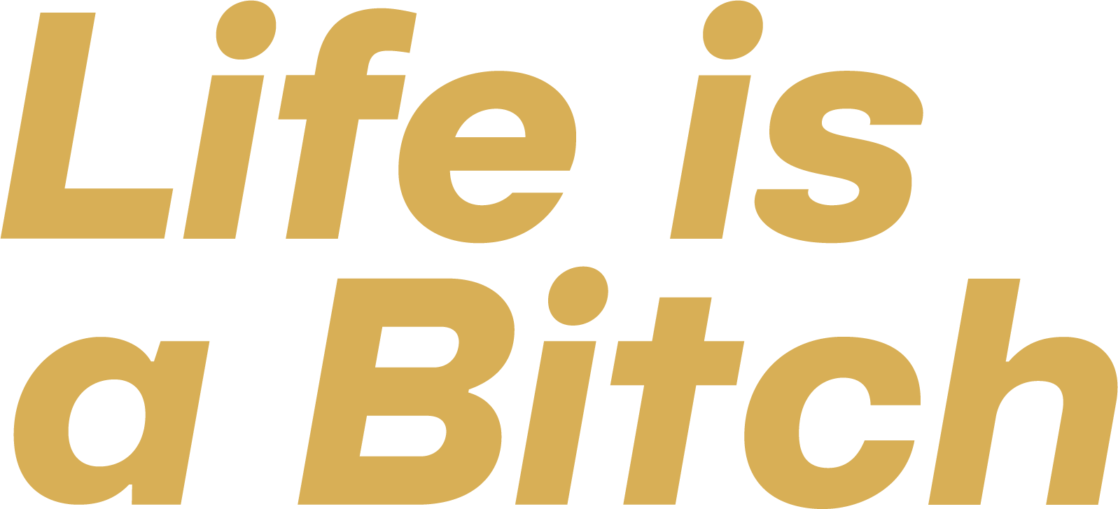 Life is a Bitch