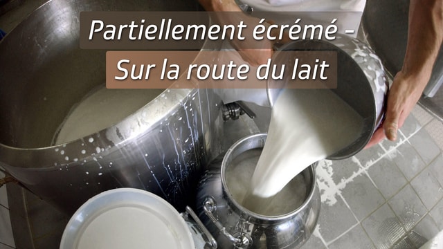 Partiellement écrémé - Sur la route du lait