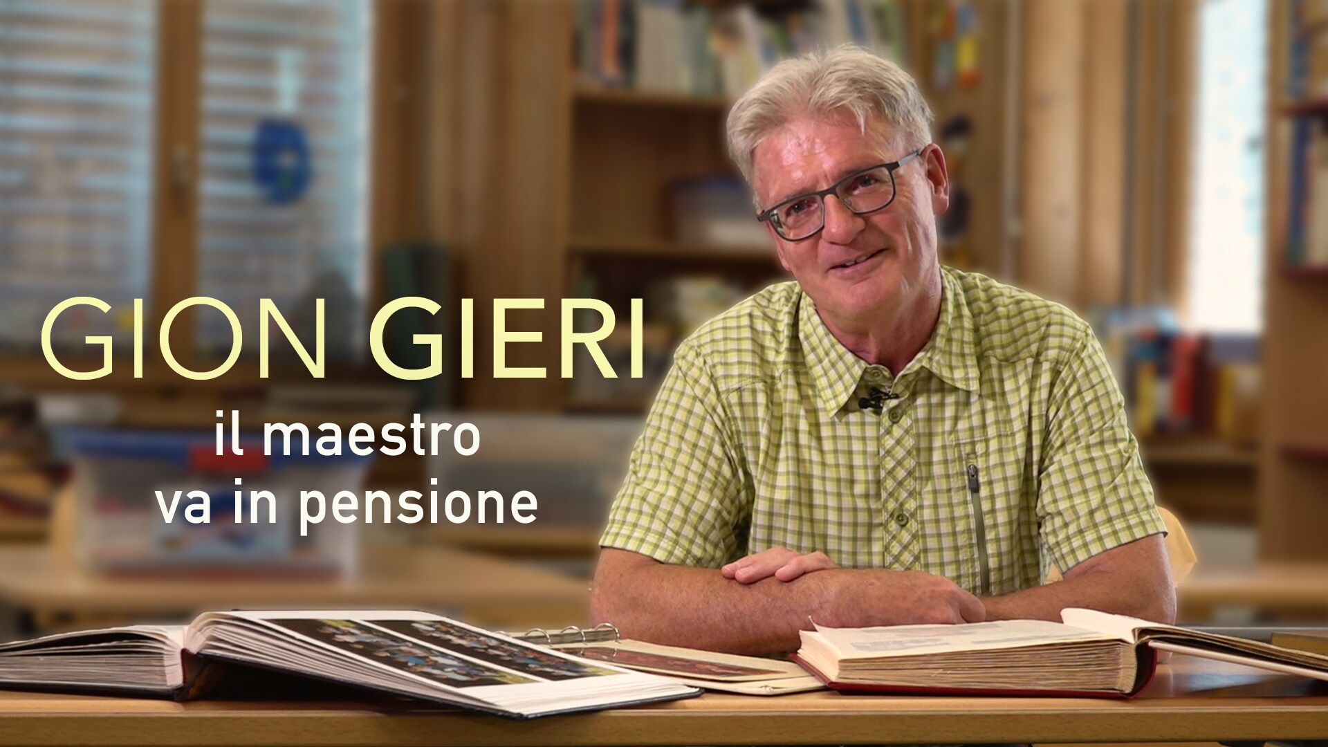 Gion Gieri, il maestro va in pensione