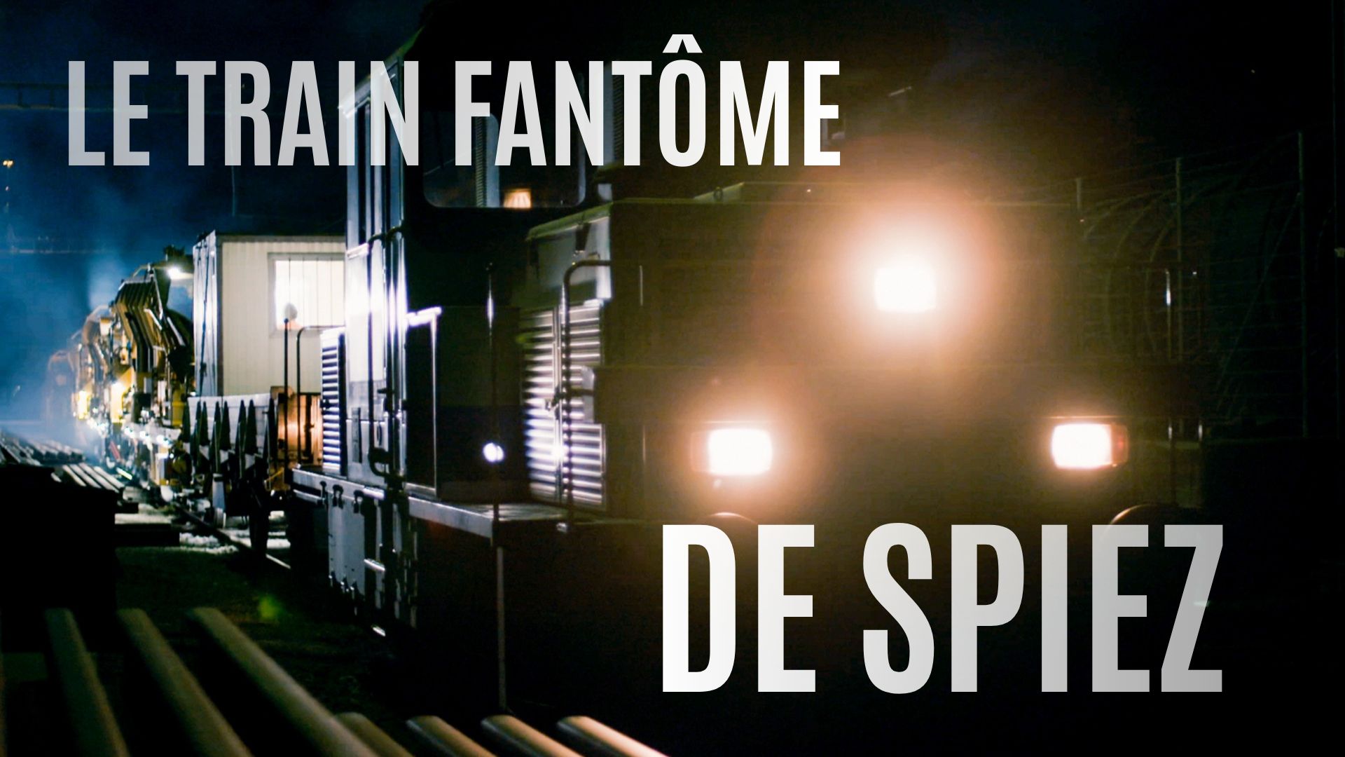 Le train fantôme de Spiez