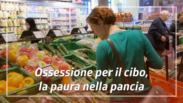 Ossessione per il cibo, la paura nella pancia