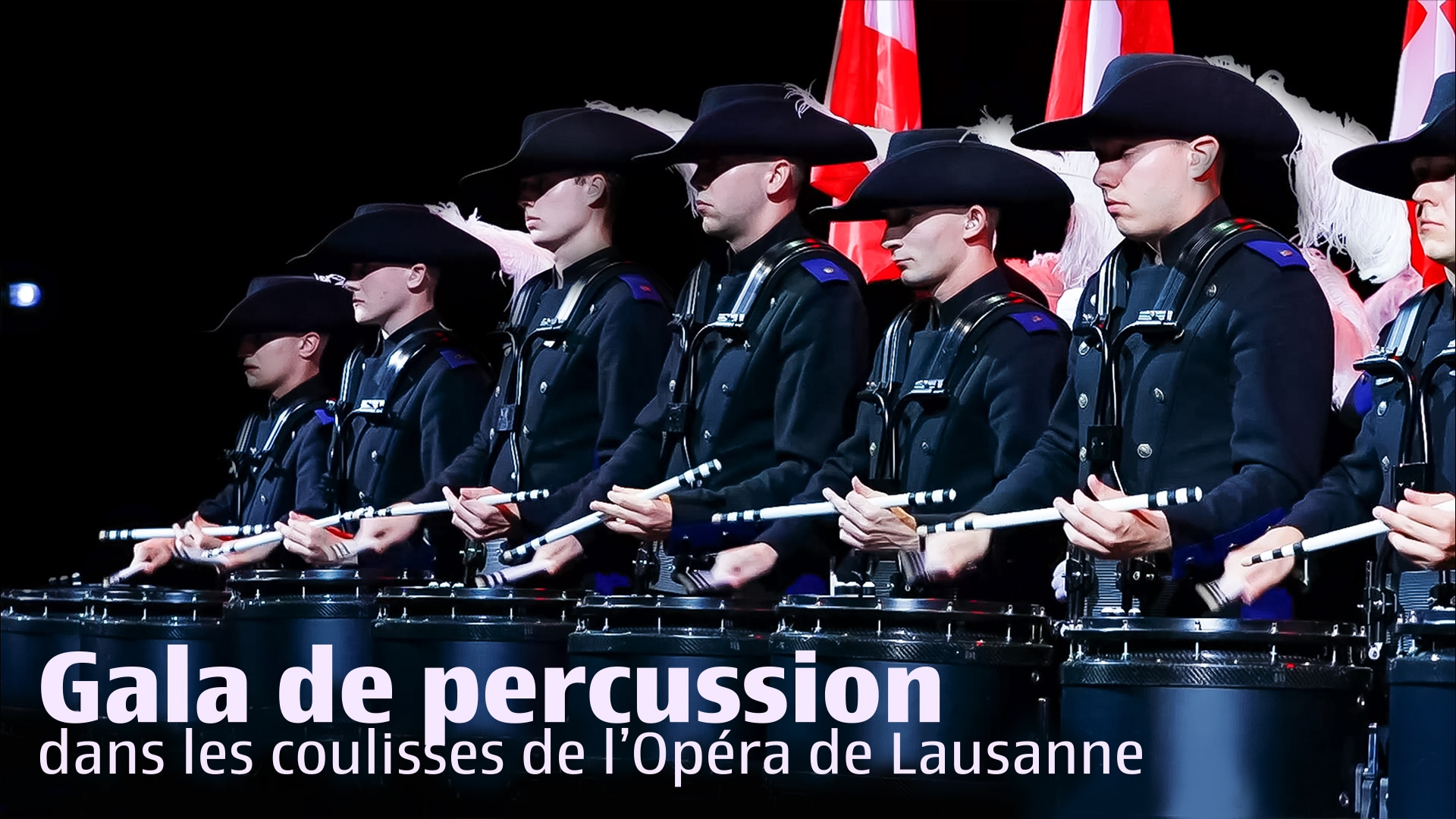Gala de Percussion, dans les coulisses de l’Opéra de Lausanne.