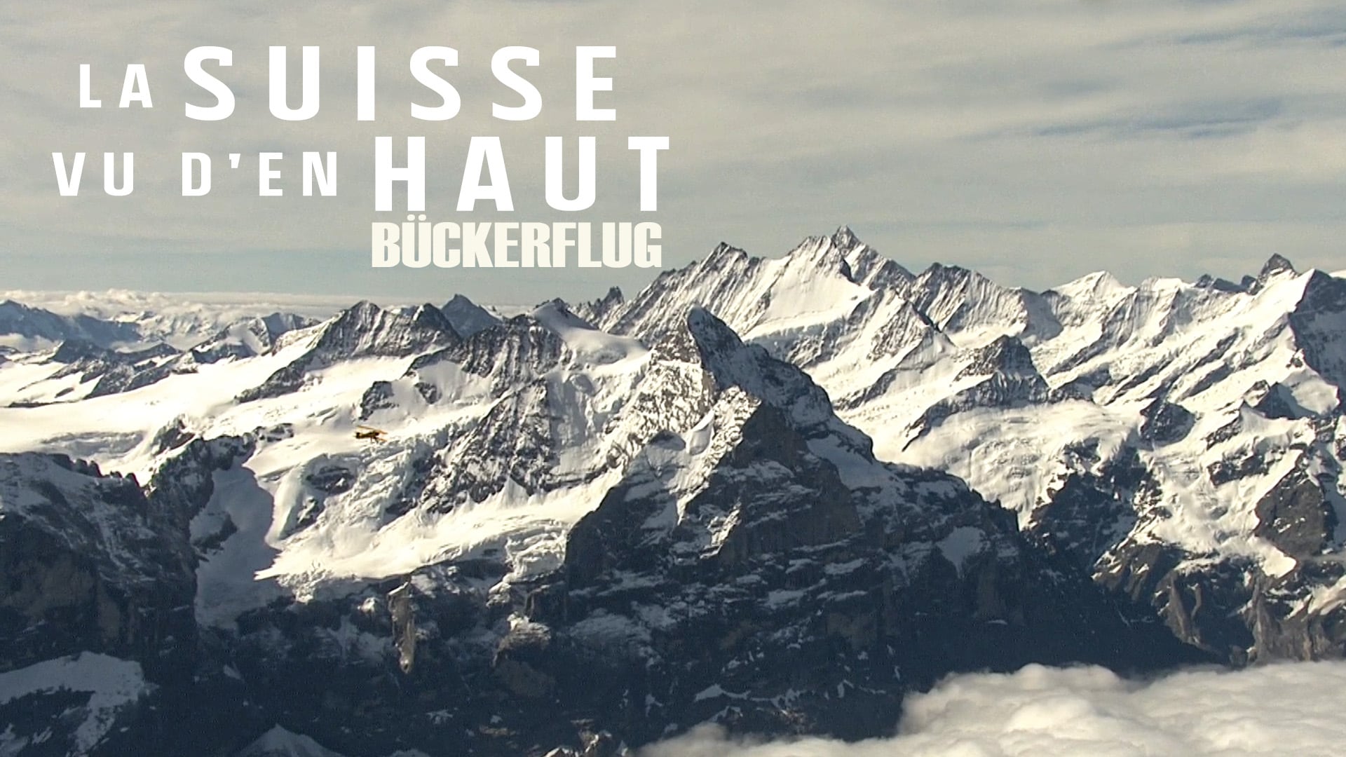 Suisse vue d'en haut - Vol en Bücker