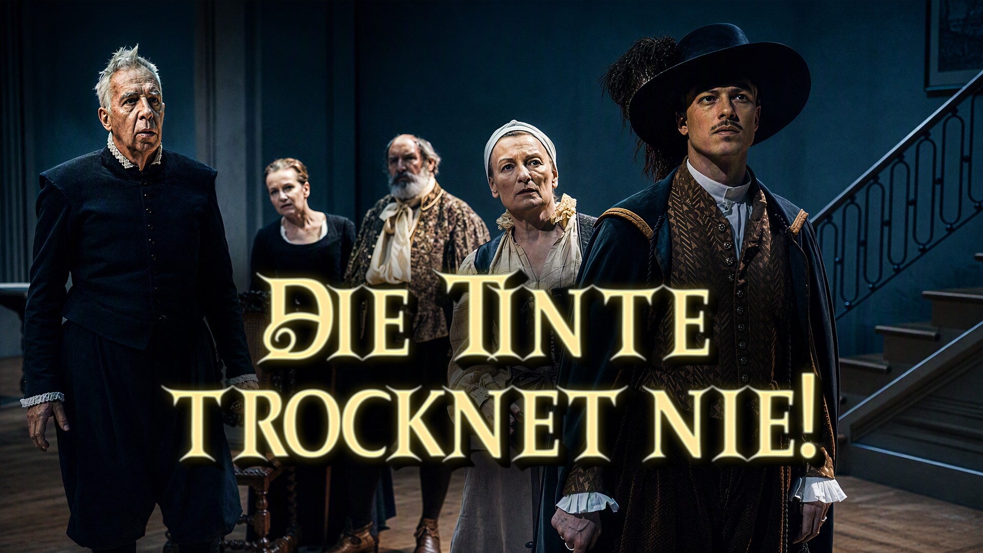 Die Tinte trocknet nie!