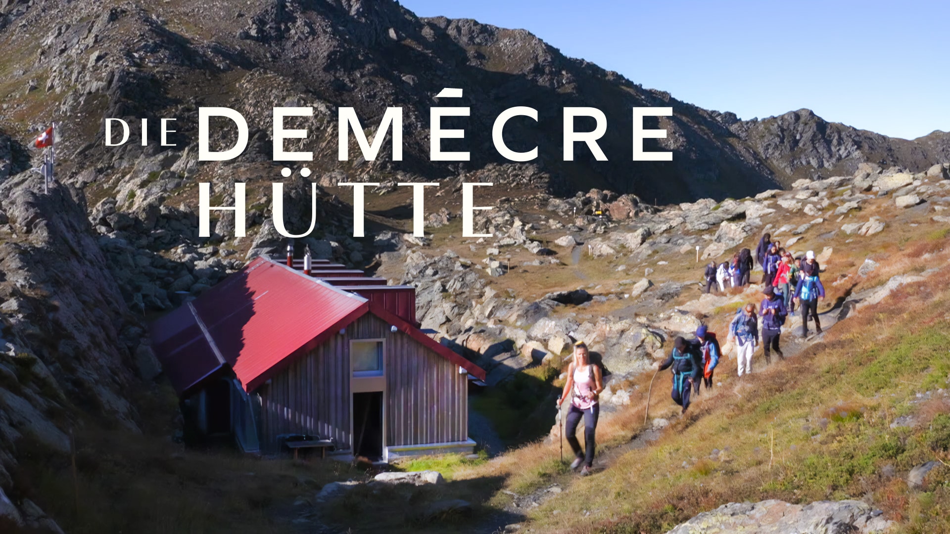 Die Demècre Hütte - Gebärdensprache auf 2361m