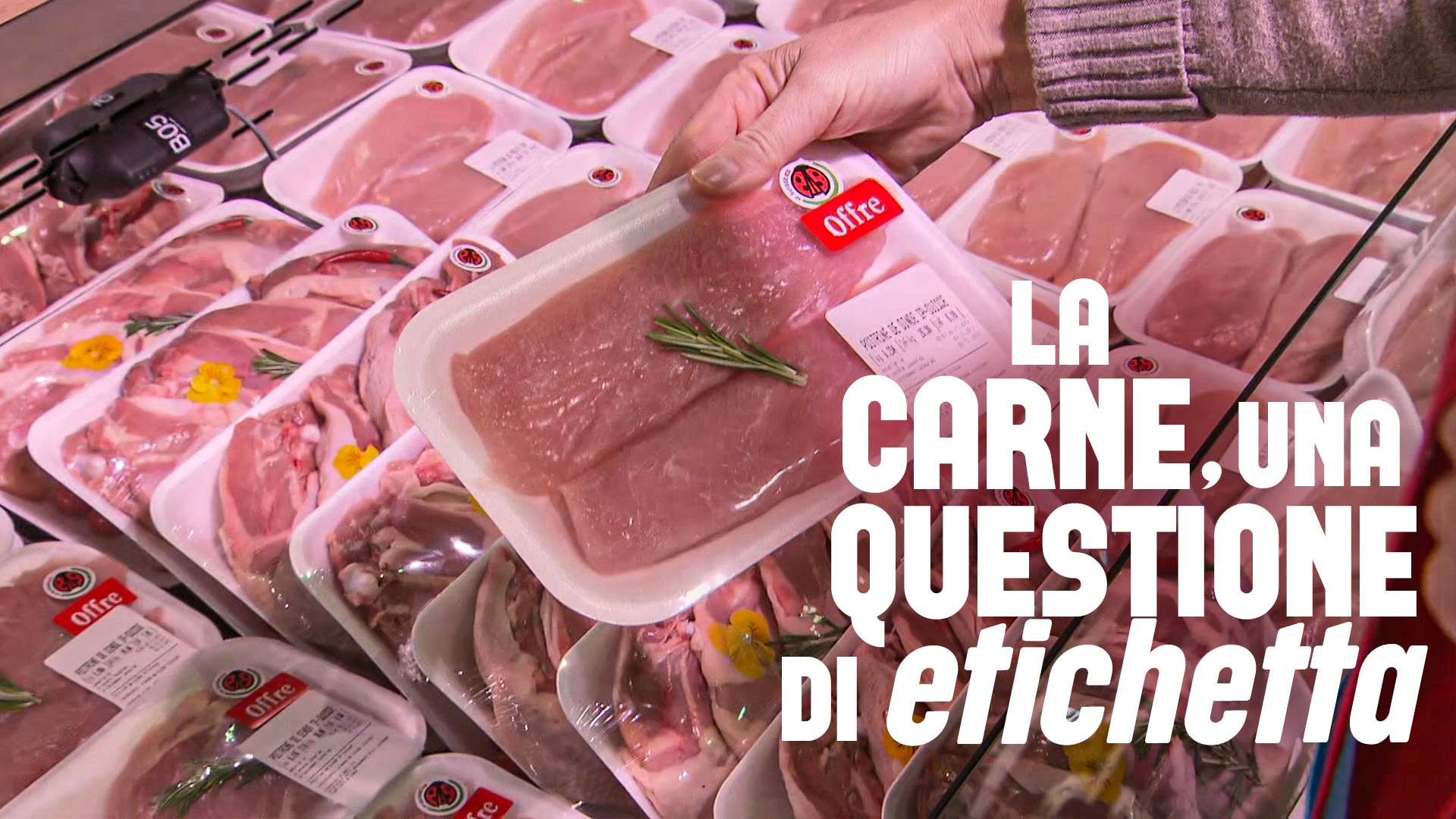 La carne, una questione di etichetta