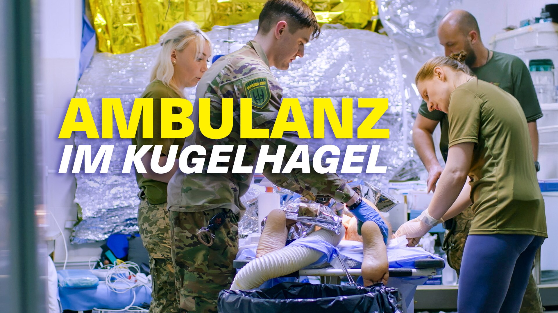 Ukraine: Ambulanz im Kugelhagel