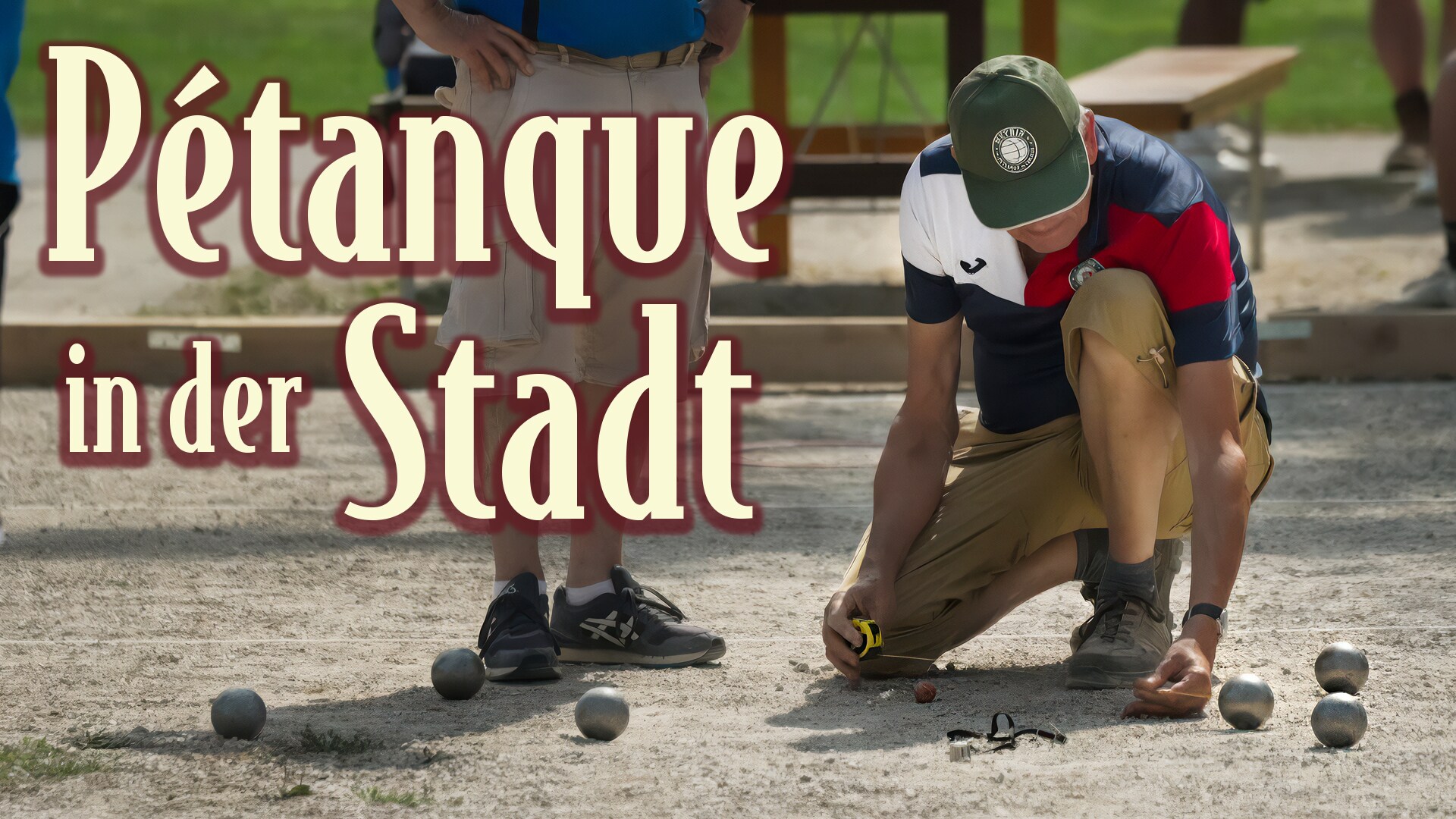 Pétanque in der Stadt