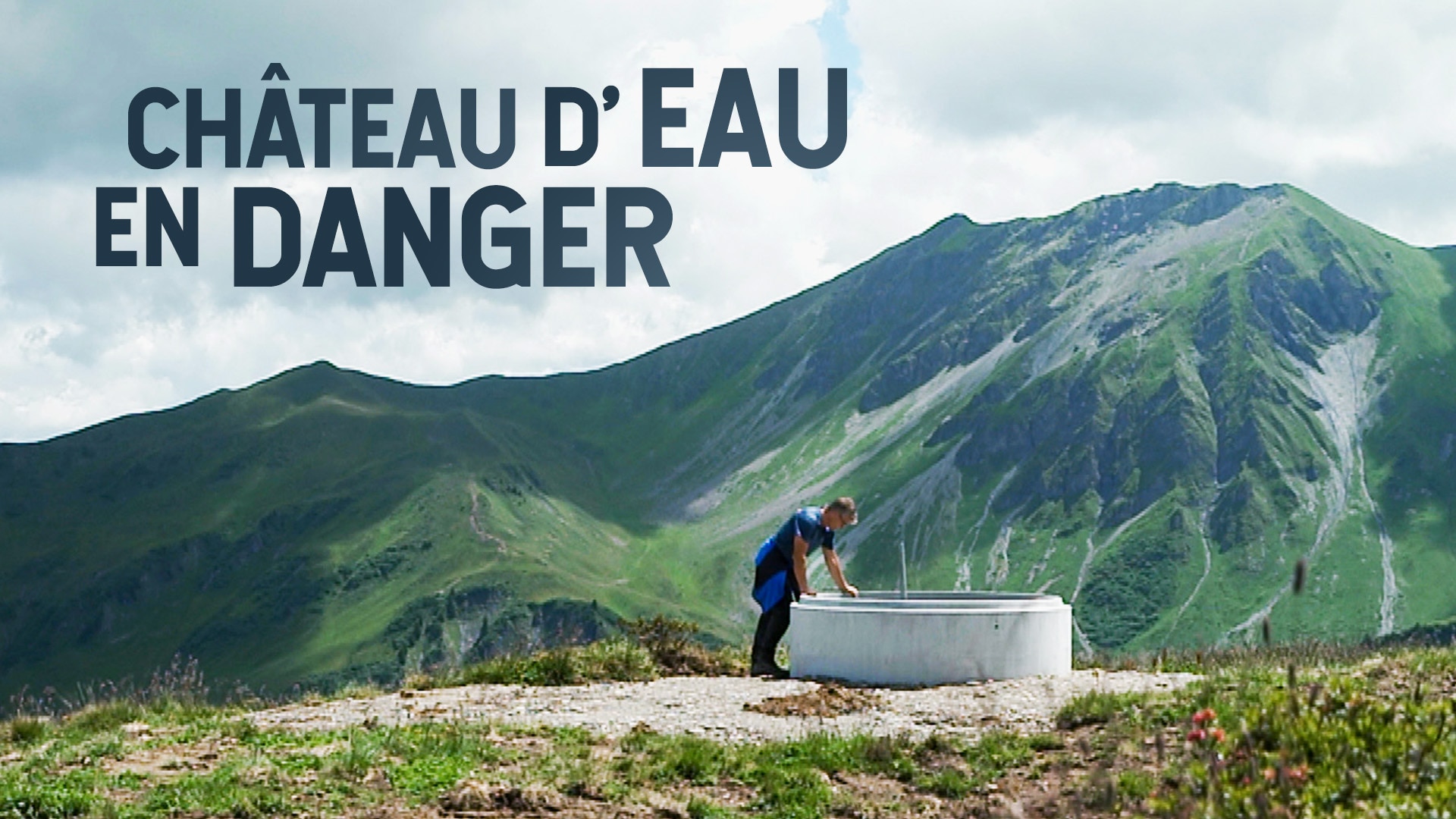 Château d'eau en danger