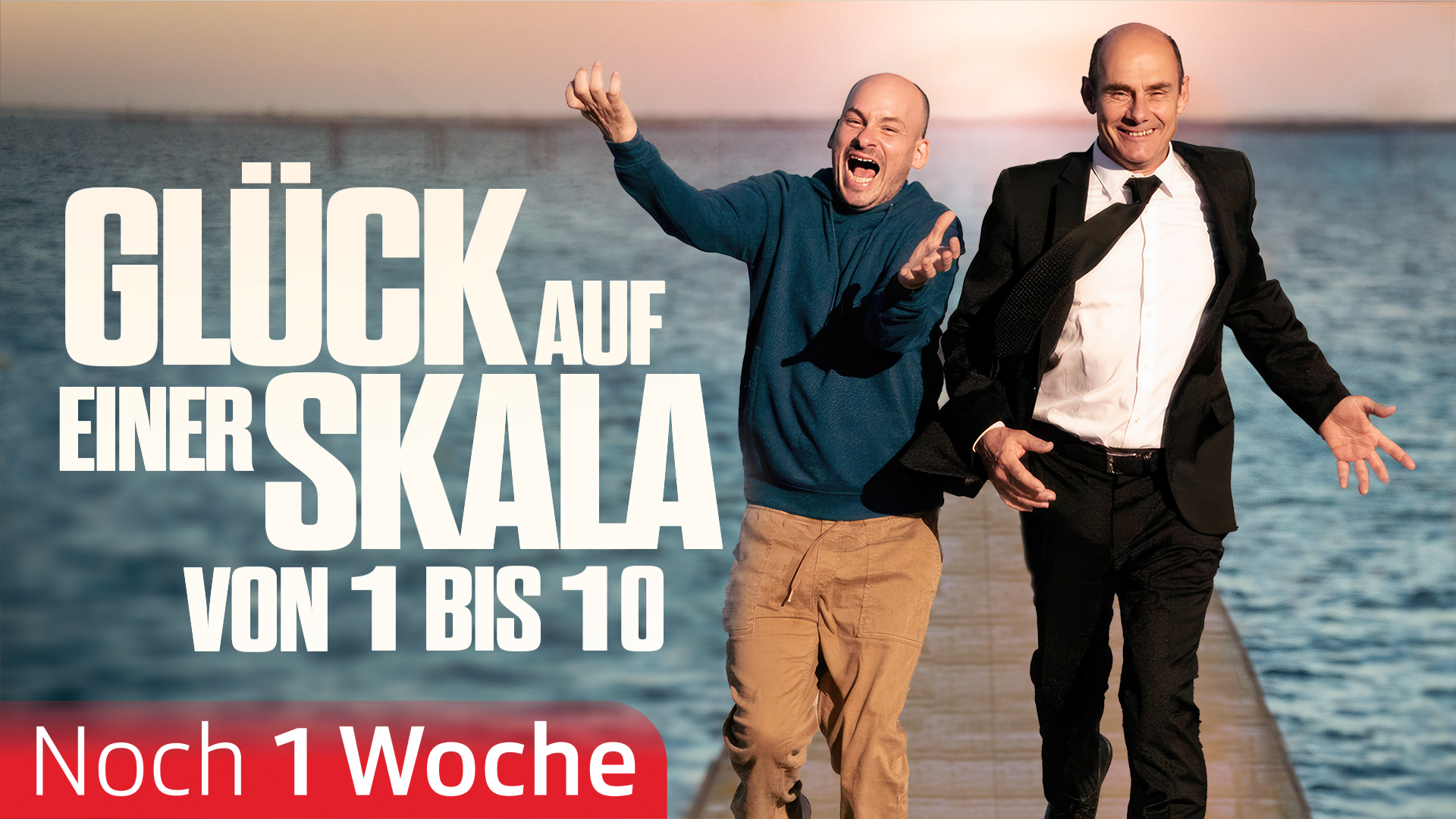 Glück auf einer Skala von 1 bis 10