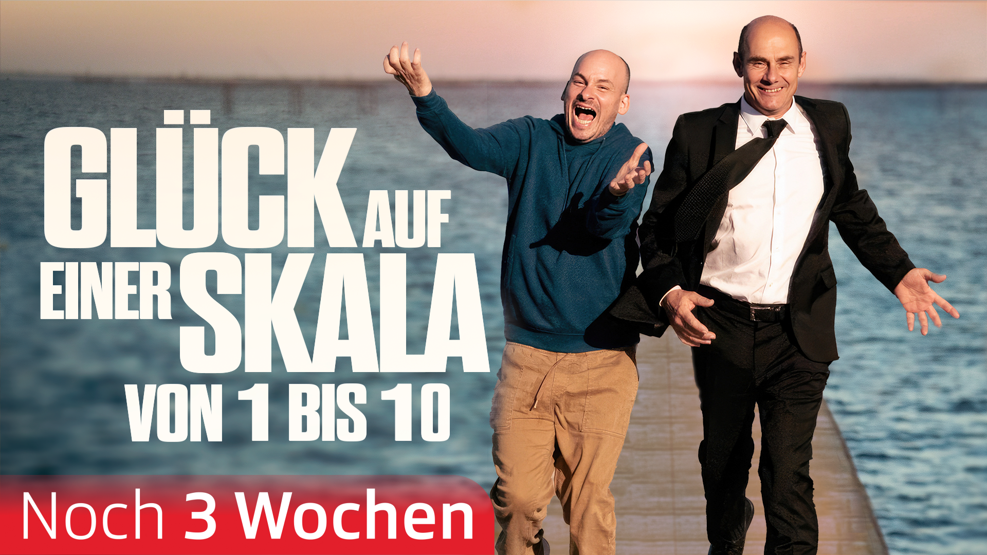 Glück auf einer Skala von 1 bis 10