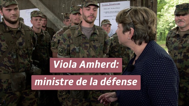 Viola Amherd : ministre de la défense