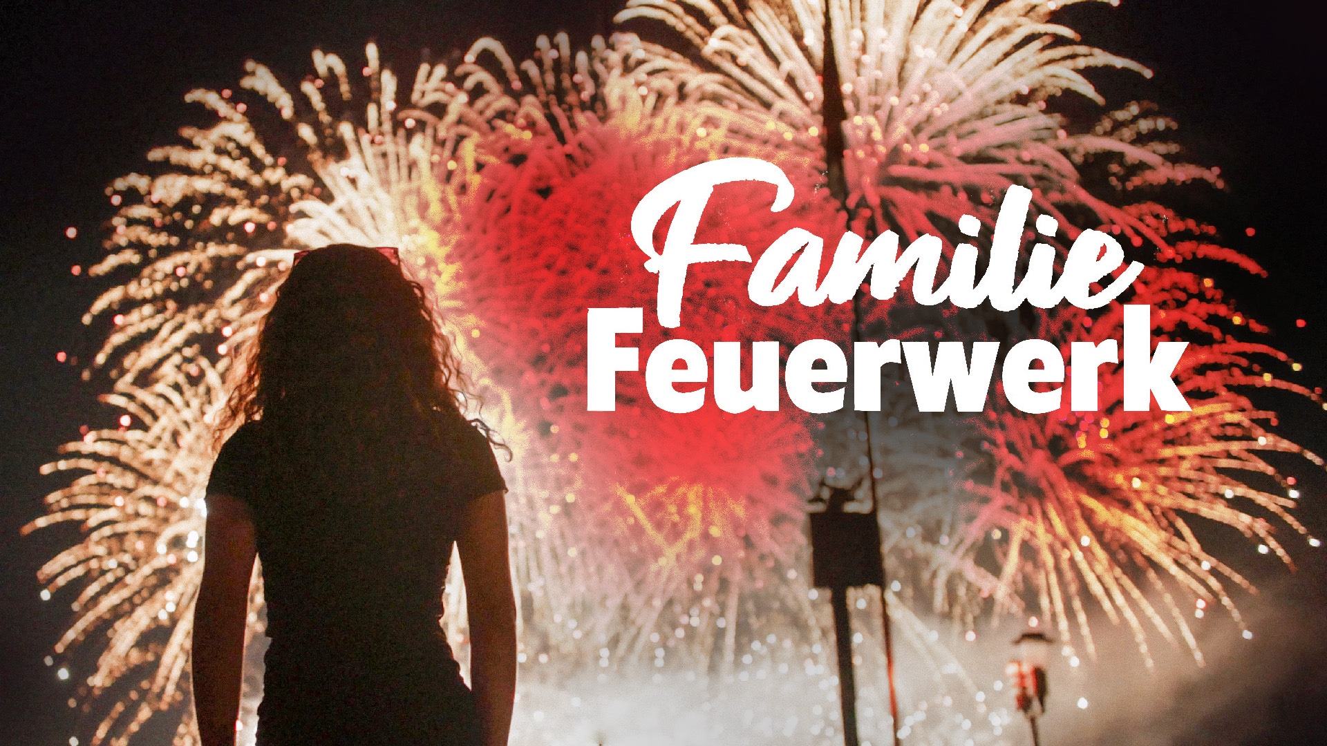 Familie Feuerwerk