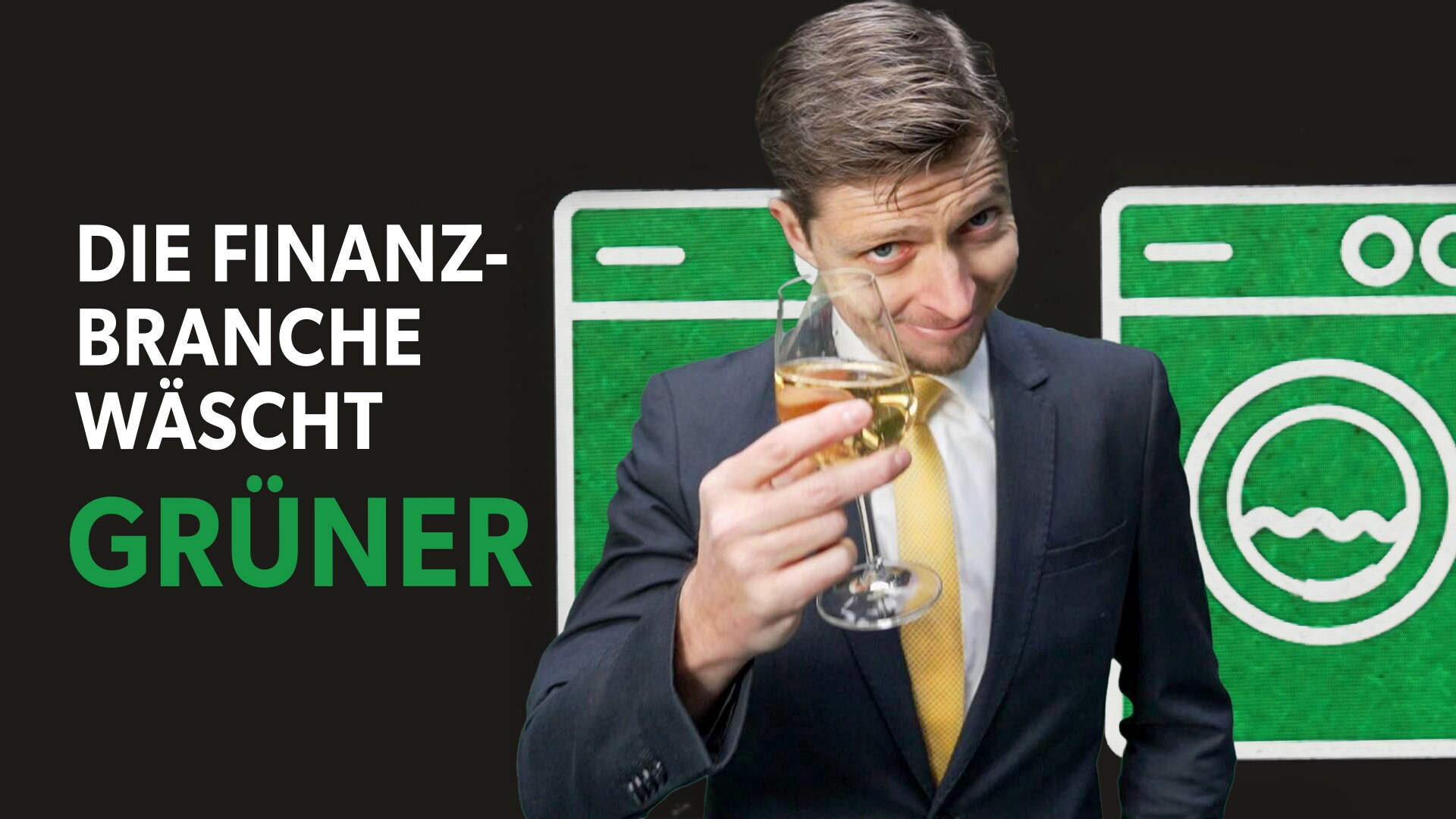 Die Finanzbranche wäscht grüner