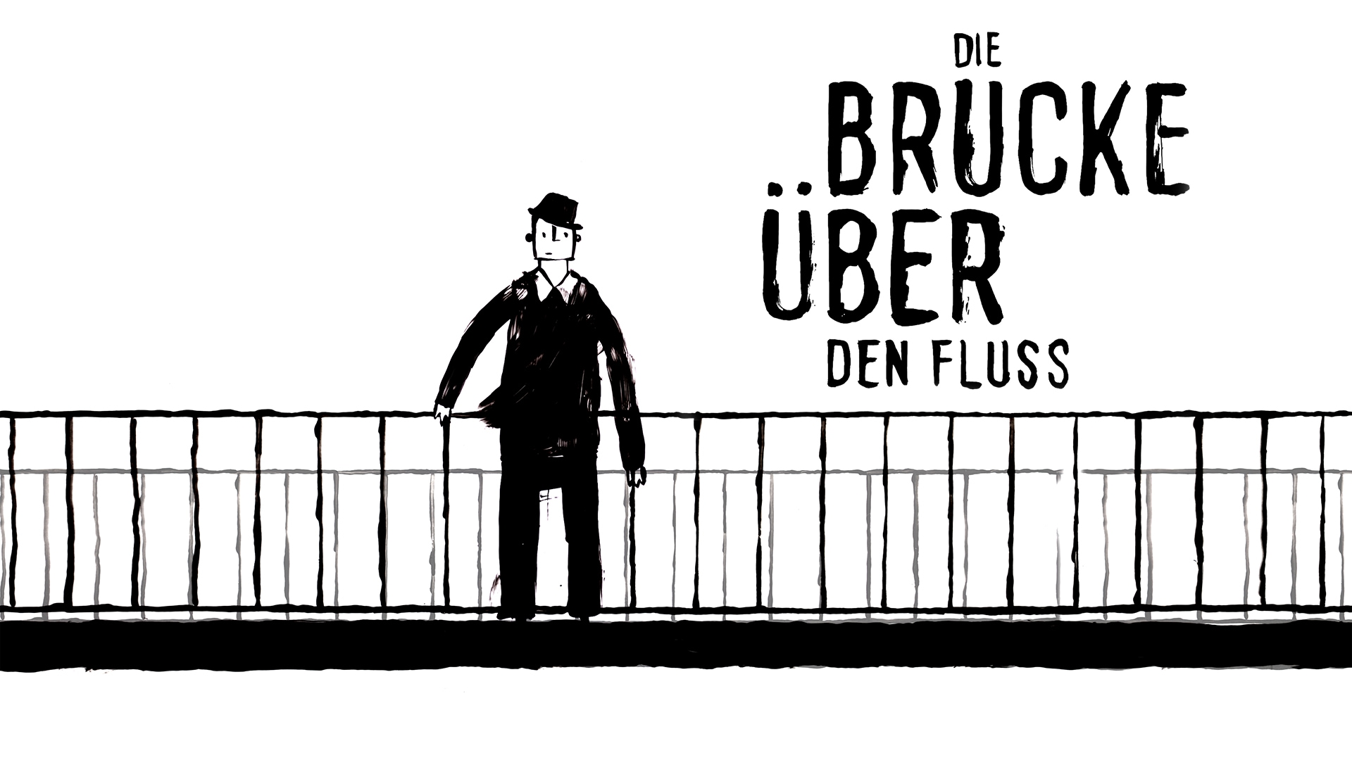 Die Brücke über den Fluss