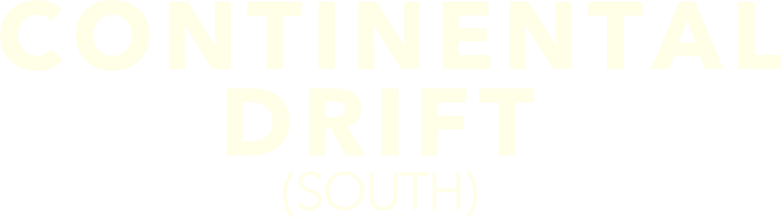 Continental Drift (South)