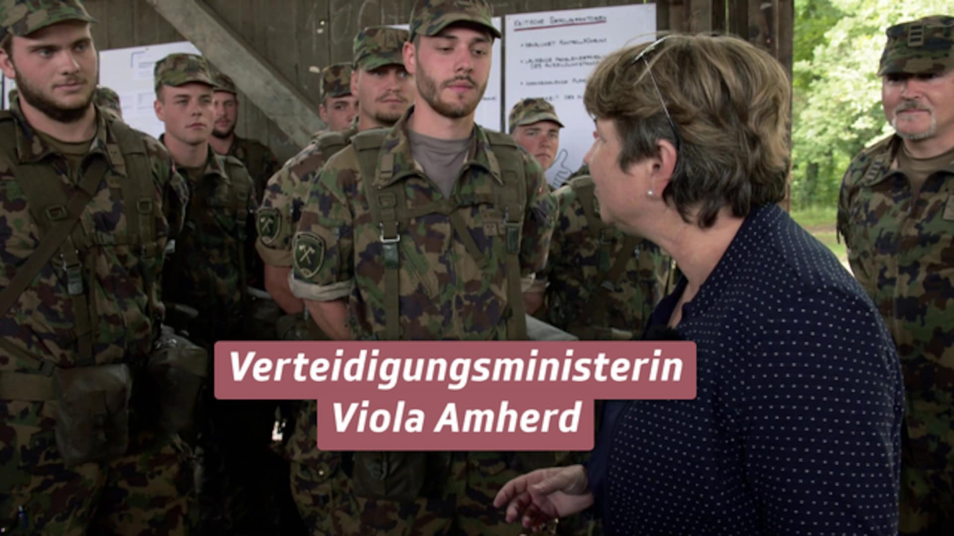 Viola Amherd – Unterwegs mit der Verteidigungsministerin