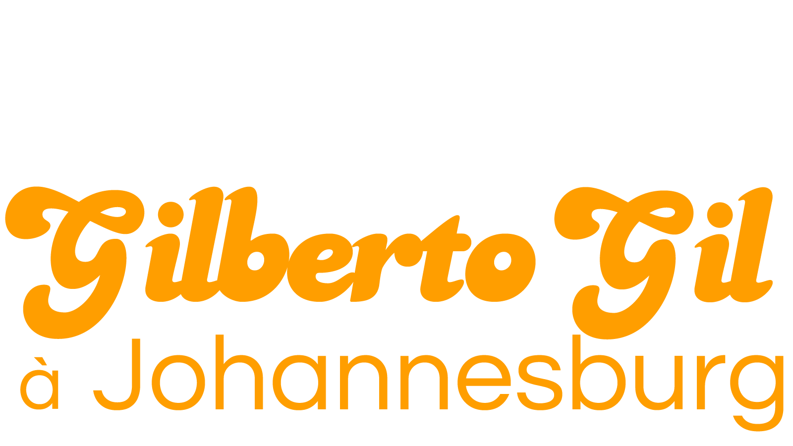 Concert de Gilberto Gil à Johannesburg