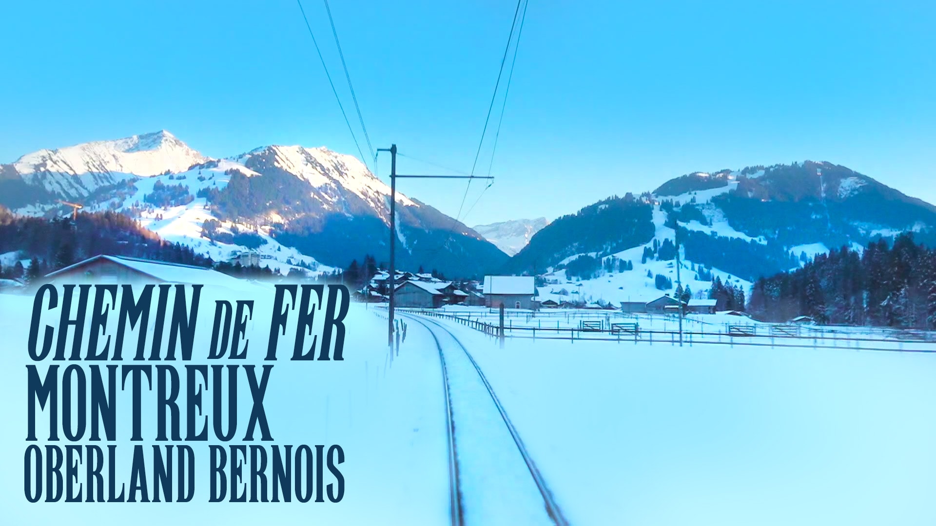 Chemin de fer Montreux, Oberland bernois (hiver)