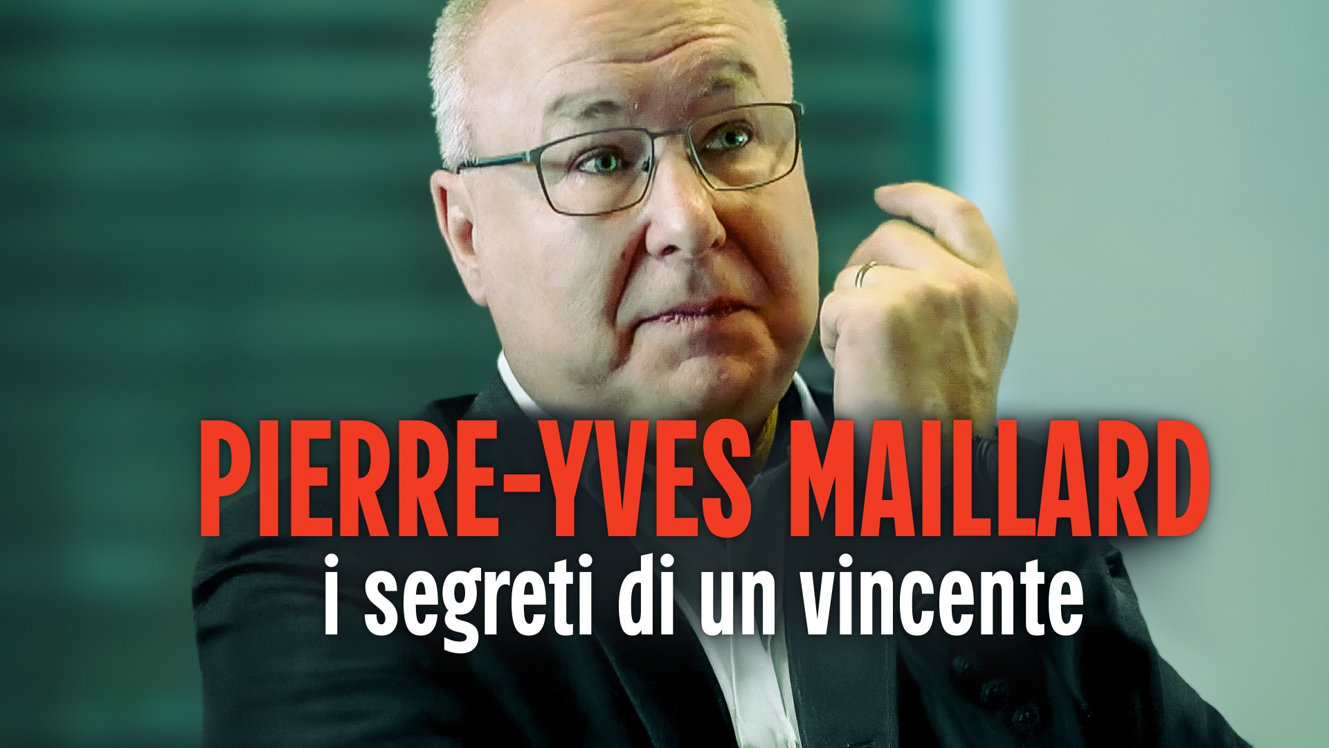 Pierre-Yves Maillard, i segreti di un vincente