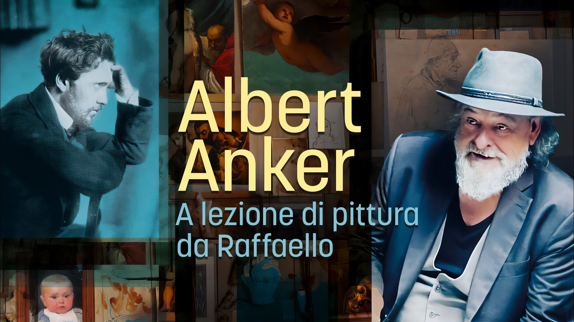 Albert Anker - A lezione di pittura da Raffaello