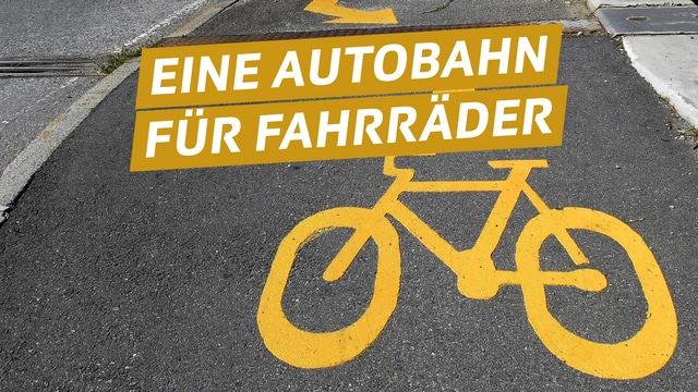 Eine Autobahn für Fahrräder