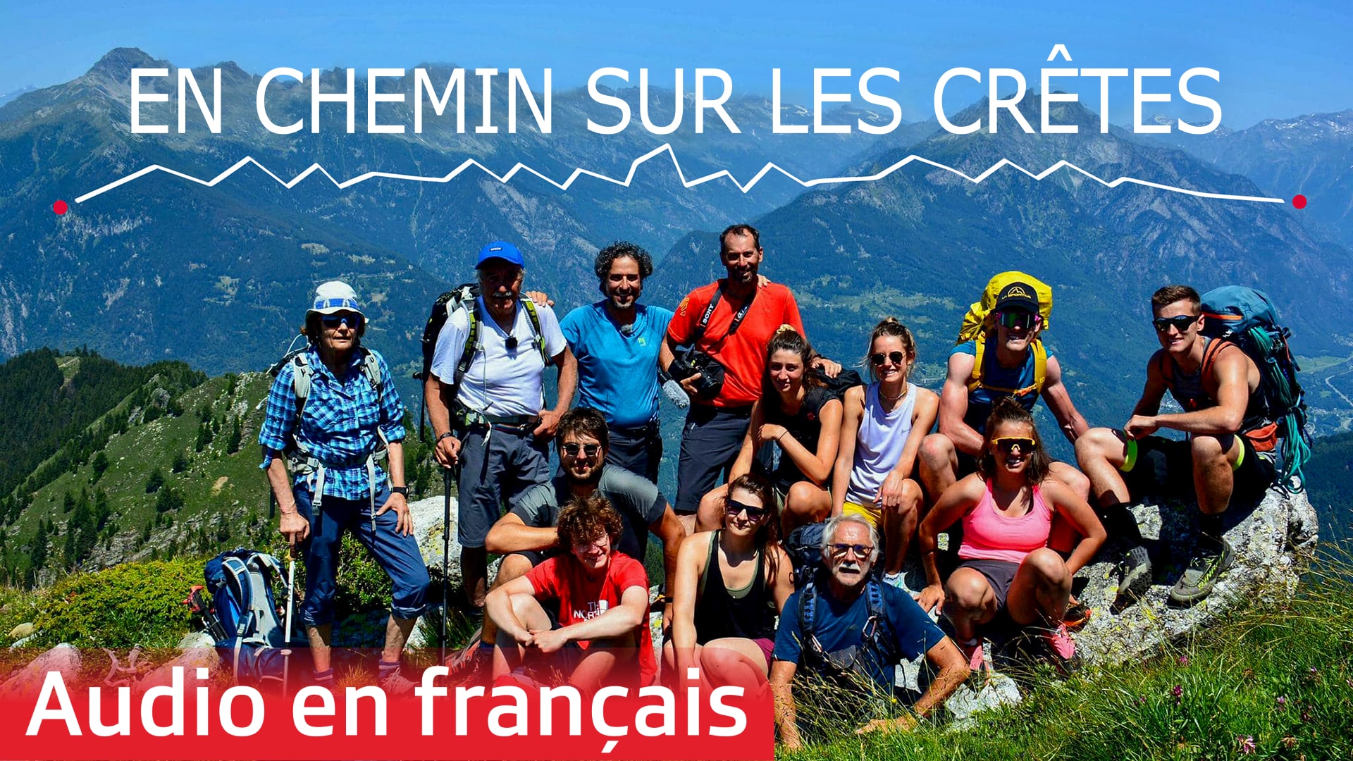 En chemin sur les crêtes