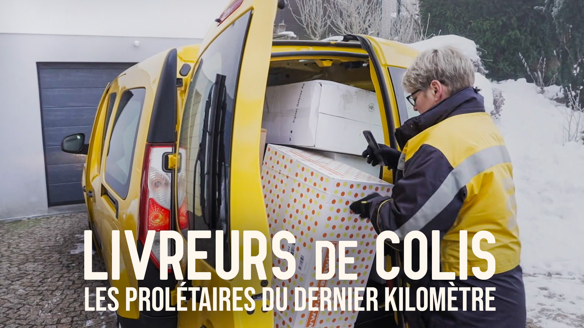 Livreurs de colis, les prolétaires du dernier kilomètre