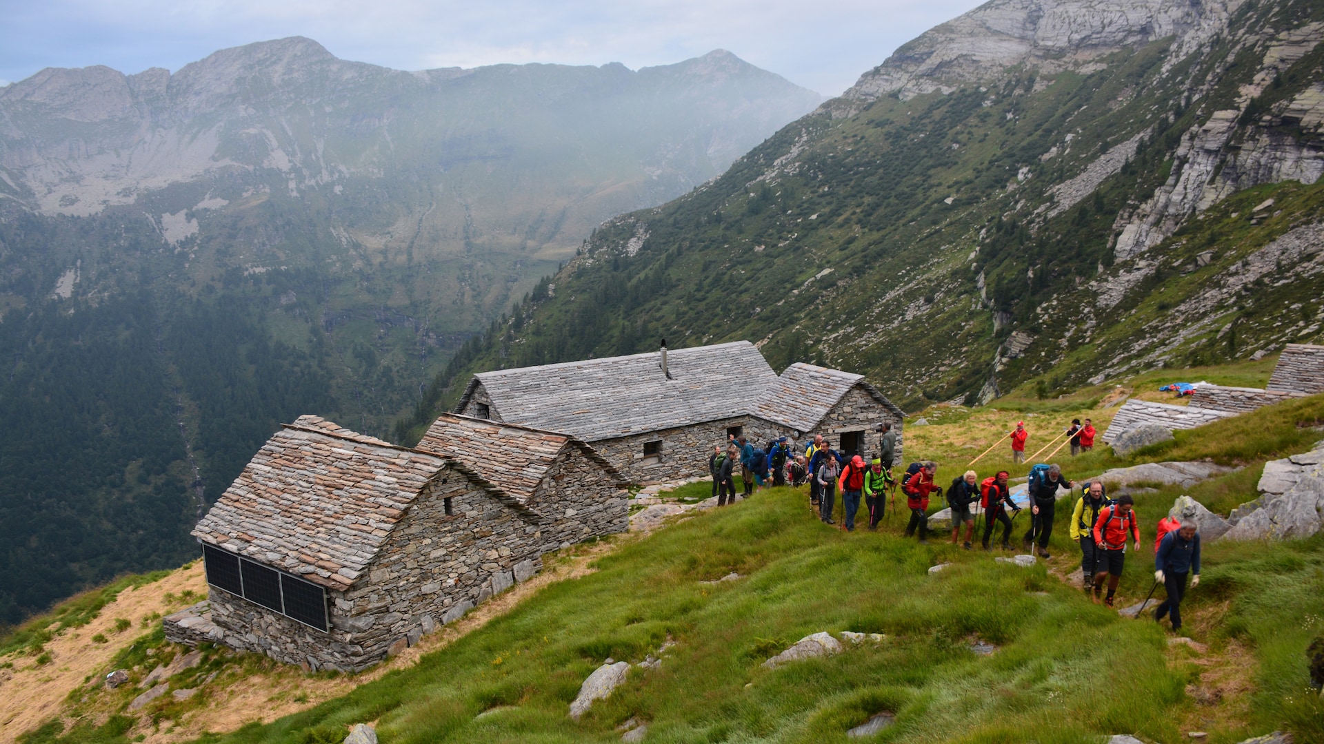 Les cabanes du Val Verzasca