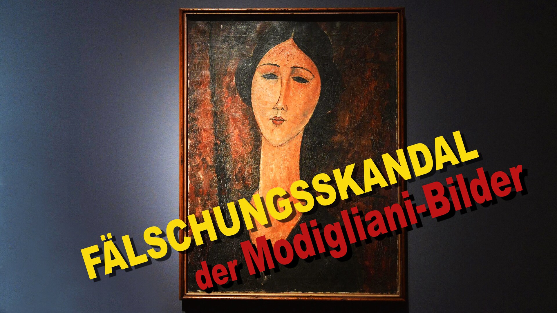 Fälschungsskandal der Modigliani-Bilder