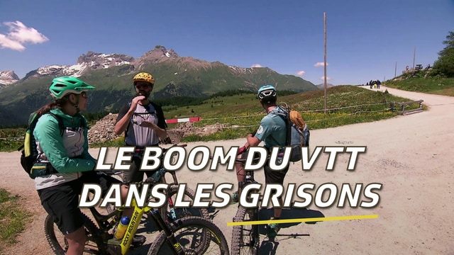 Le boom du VTT dans les Grisons