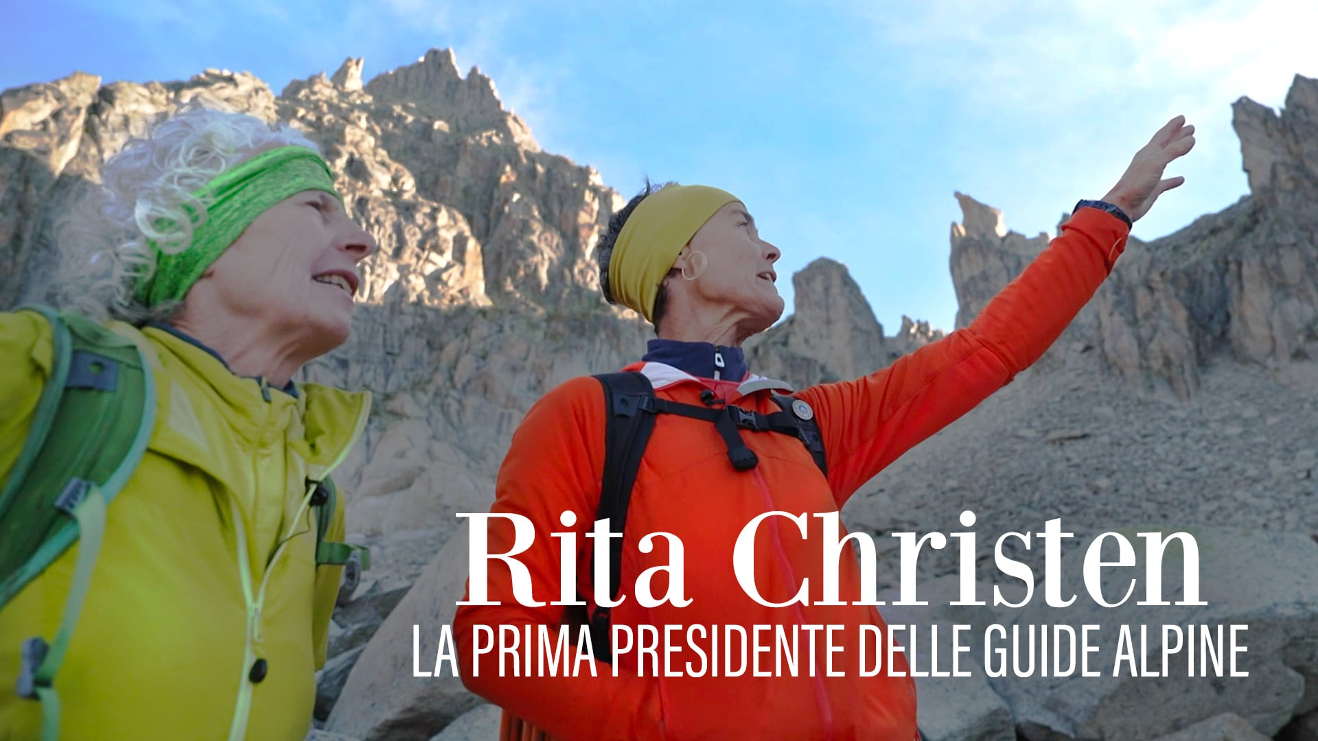Rita Christen, la prima presidente delle guide alpine
