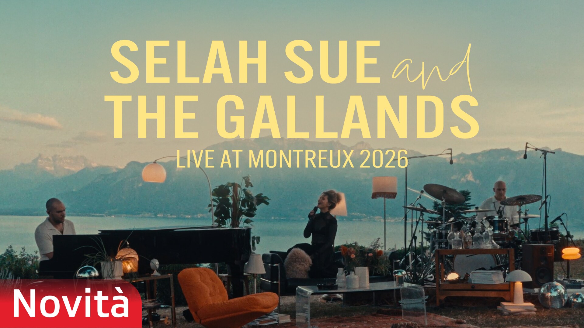Selah Sue & The Gallands - Lake Session at Montreux 2026