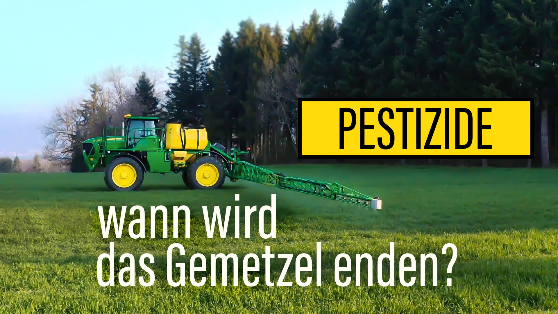 Pestizide vernichten unsere Insekten